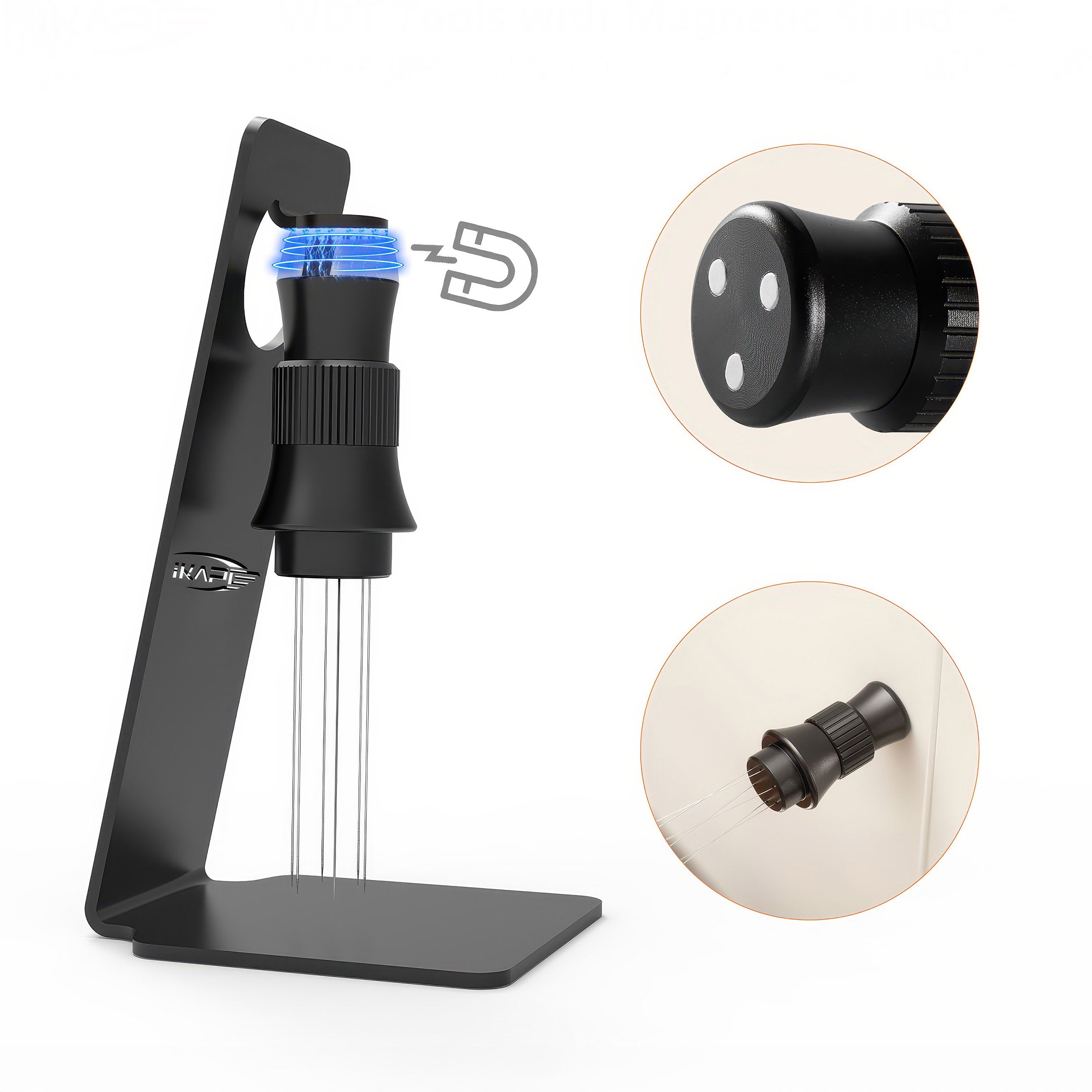 Premium Espresso WDT Tool - Adjustable Coffee Stirrer Needle for Barista Use - Perfect for Espresso Preparation & Coffee Ground Distribution