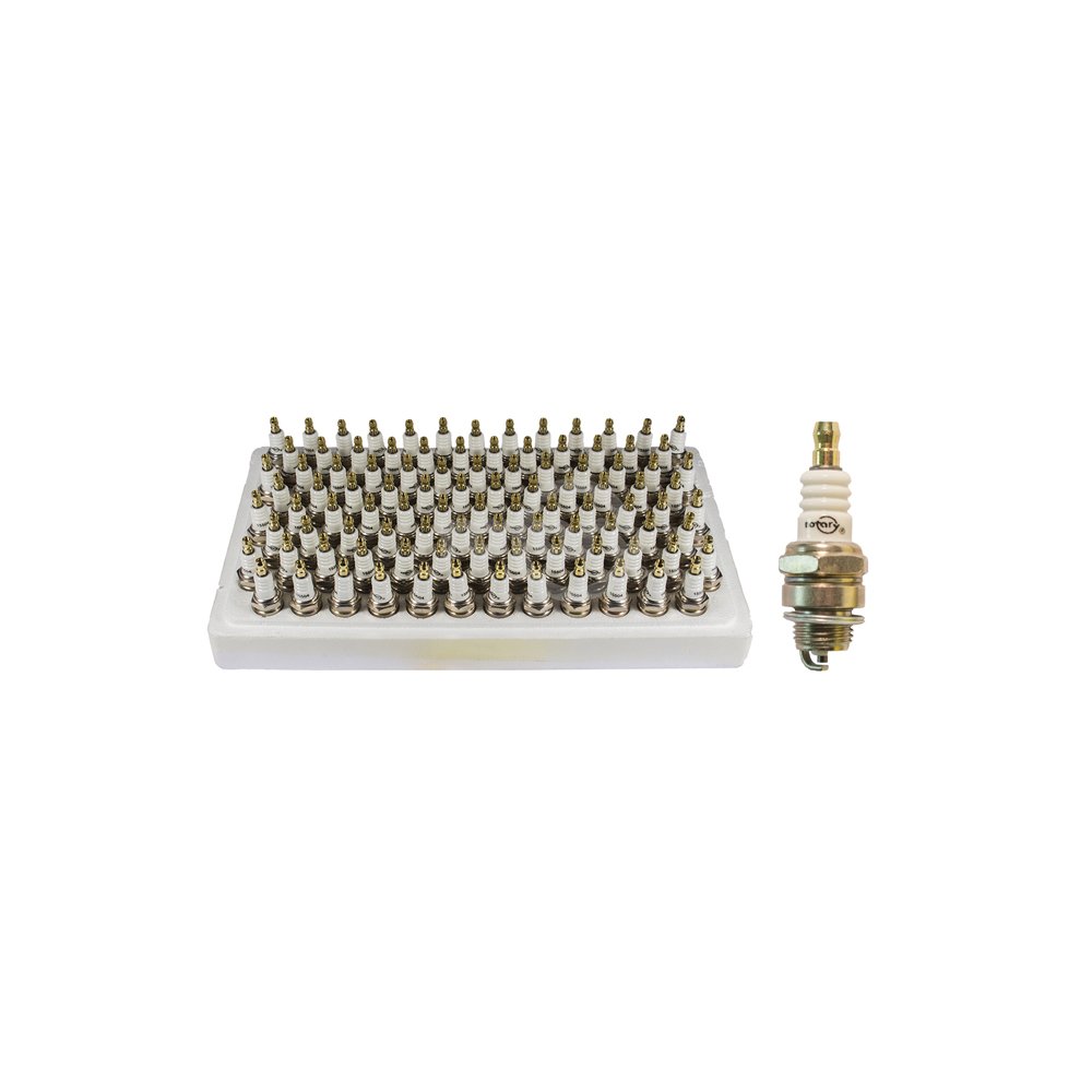 100pcs High-Quality Rotary Spark Plugs - Compatible with Various Small Engines (Lawn Mowers, Chainsaws, Generators) - Durable & Reliable Performance
