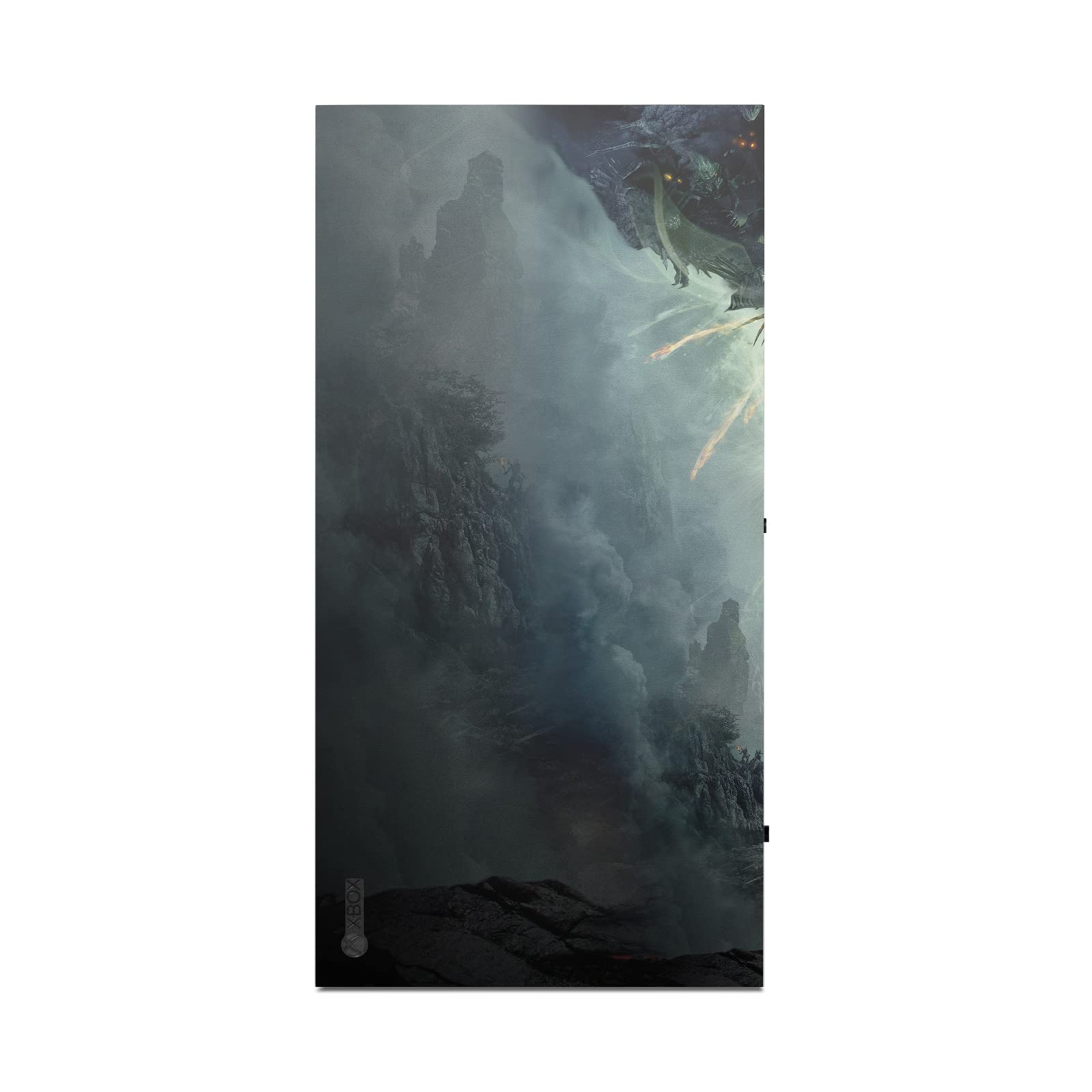 Official EA Bioware Dragon Age Inquisition Vinyl Sticker - Gaming Skin Decal Compatible with Xbox Series X Console & Controller Bundle - Perfect for Gaming Enthusiasts & Collectors