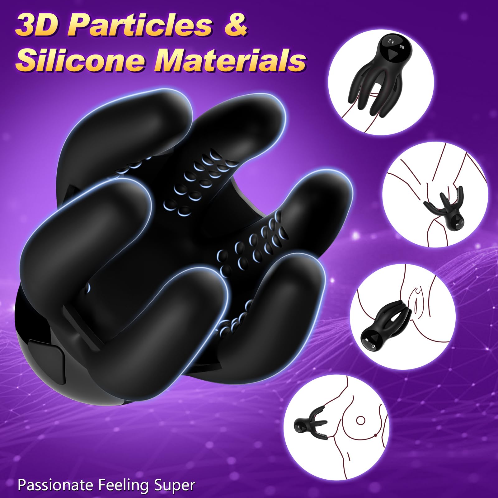 **APP Controlled Male Vibrator - 10 Speed Penis Stroker for Glans Training & Endurance, Strong Vibration Adult Sex Toy for Men & Couples - Enhance Intimacy & Pleasure**