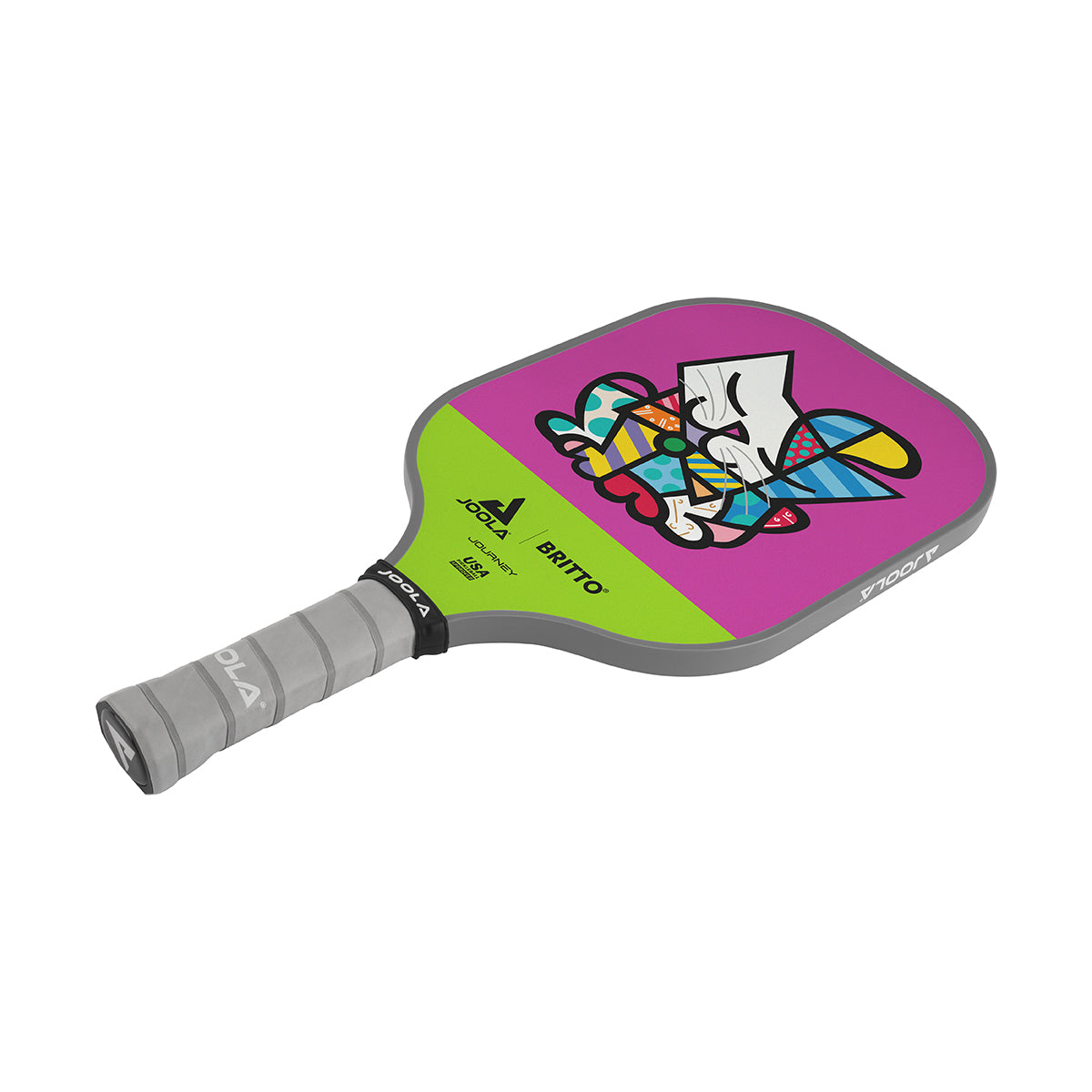 JOOLA BRITTO Pickleball Paddle - Premium Carbon Fiber Surface with Cushion Grip - USA Pickleball Approved - Perfect for Indoor & Outdoor Games, Tournaments & Recreational Play