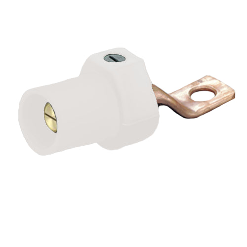 Leviton Offset Bus Bar Mount Terminal #2 4/0 - Heavy Duty Electrical Connector for Industrial & Commercial Power Distribution
