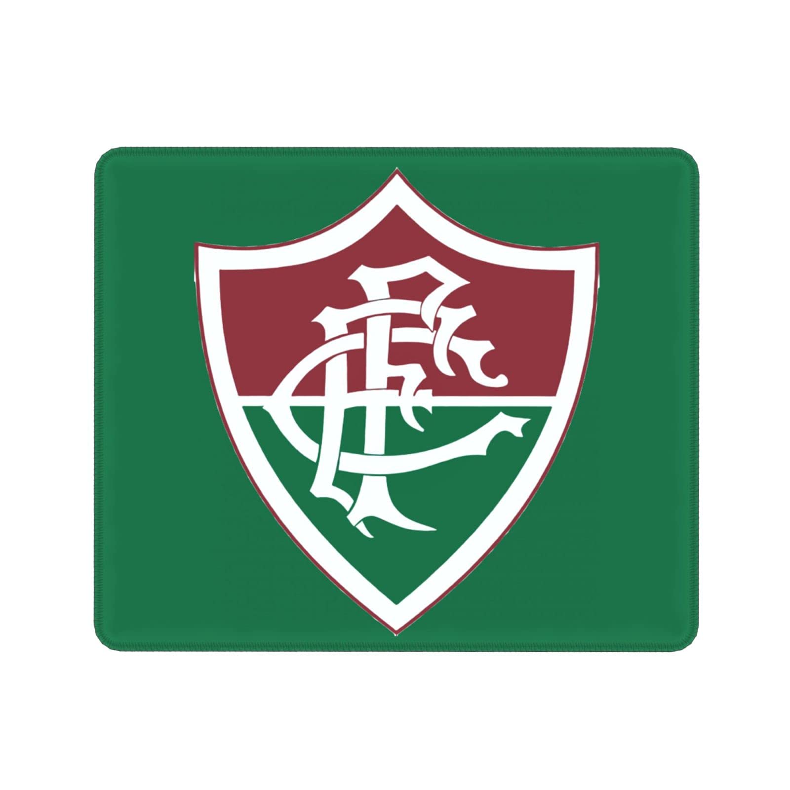 Fluminense FC Soccer Team Gaming Mouse Pad - 9.8x11.8 Inch Non-Slip Rubber Base, Water Resistant Computer Mouse Mat for Office & Home - Perfect for PC Gaming, Work Desks & Soccer Fan Gifts
