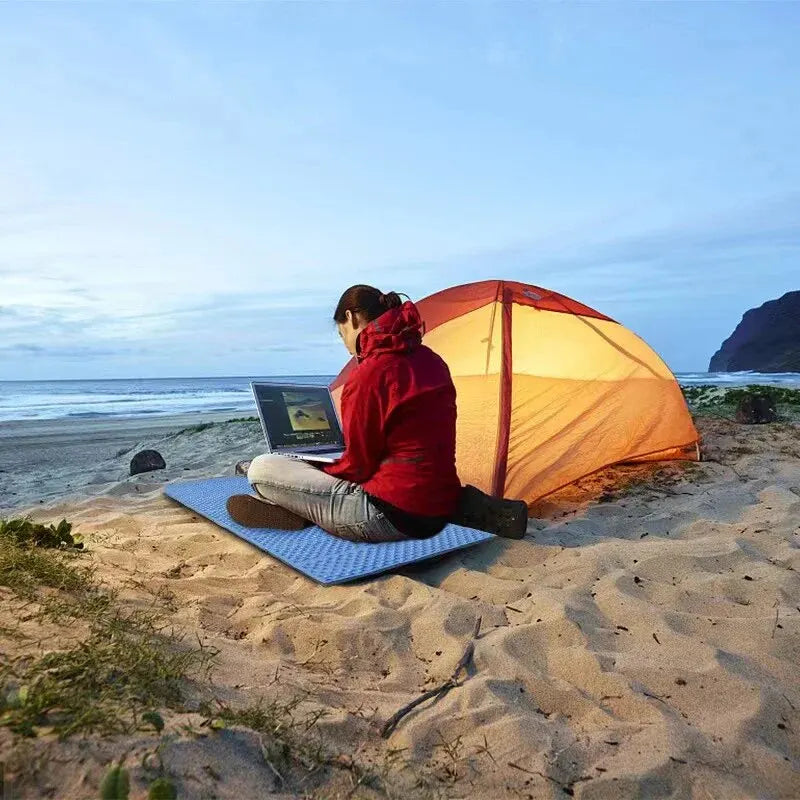 Waterproof Foam Sitting Pad - Lightweight & Portable Outdoor Cushion for Camping, Hiking, Picnics, Beach, and Sports Events