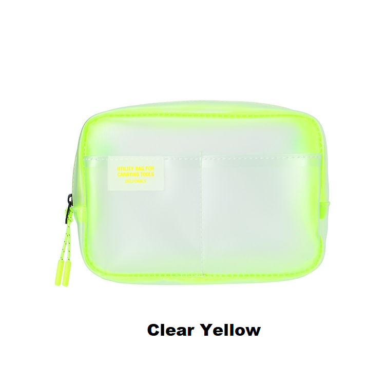 Delfonics Utility Pouch POP - Extra Small (XS) Size Inner Carrying Bag for Stationery, Cosmetics & Travel Essentials | Perfect for Organizing Small Items in Purse, Backpack or Office