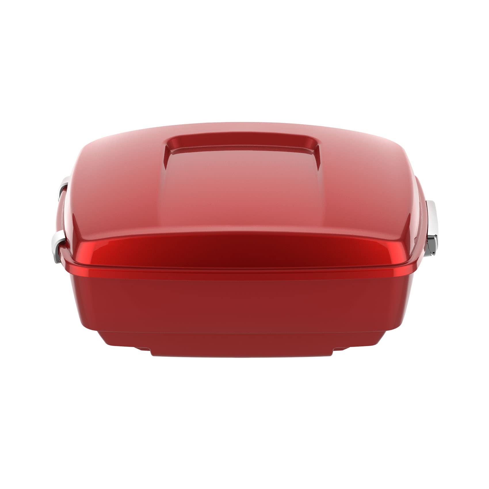 SLMOTO Wicked Red King Tour Pack - Waterproof Motorcycle Trunk for Harley Touring Models (2014-2020) Road King, Road Glide, Street Glide, Electra Glide & CVO | Durable Storage Box for Long Rides & Road Trips