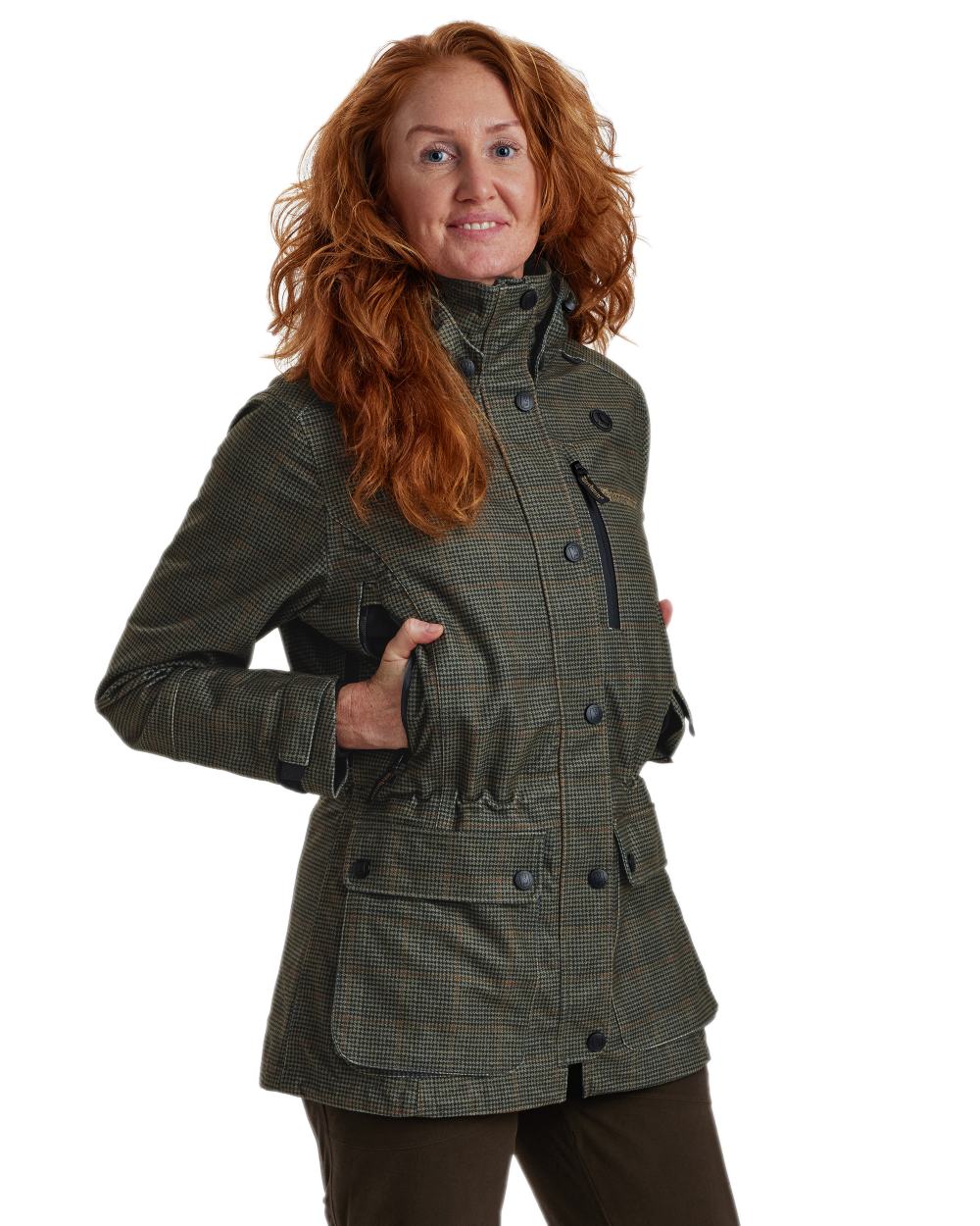 Deerhunter Women's Gabby Jacket - Waterproof Windbreaker for Hiking, Camping & Outdoor Adventures