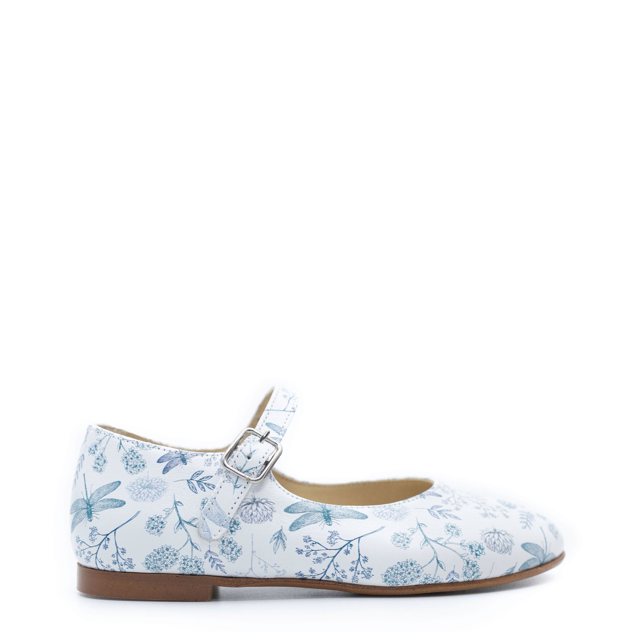 Blublonc Dragonfly Printed Mary Jane Shoes for Women - Comfortable & Stylish Flats for Casual Wear, Office, and Daily Outfits