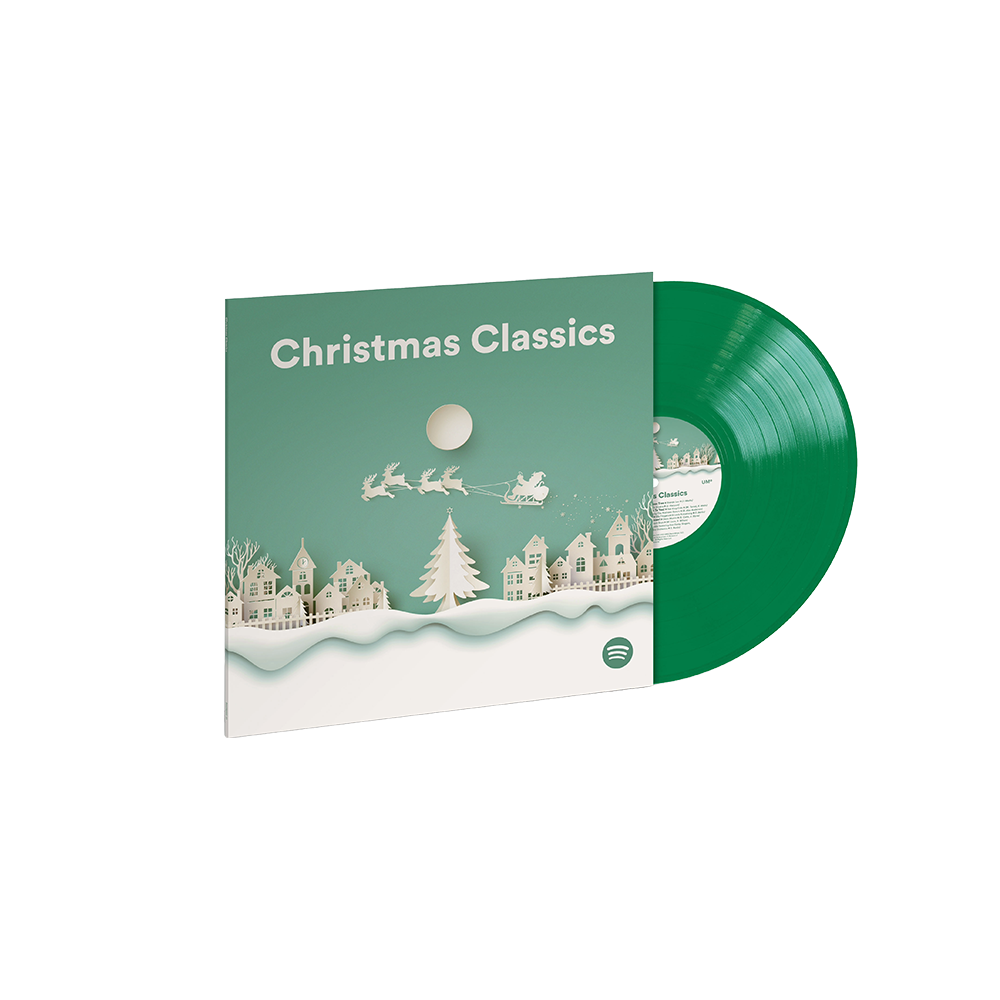 Christmas Classics LP - Vintage Holiday Vinyl Records for Collectors & Music Lovers | Perfect for Festive Home Decor, Gift Giving & Cozy Winter Evenings