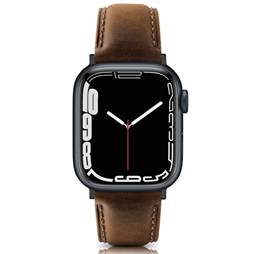 A-Retro Brown - Brown Stitching + Black Adapter