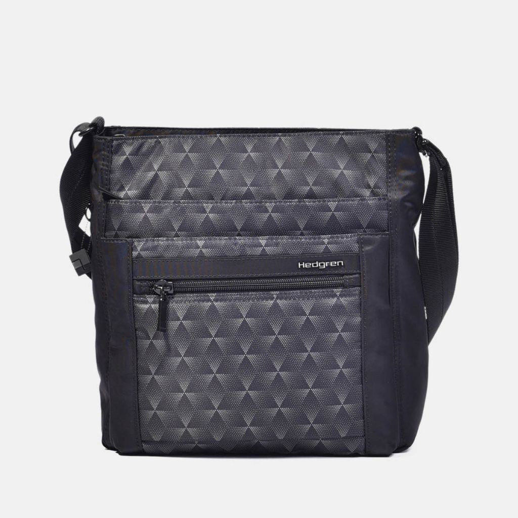 Hedgren Orva RFID Crossbody Bag for Women - Stylish Gradient Print Anti-Theft Purse for Travel, Shopping & Everyday Use