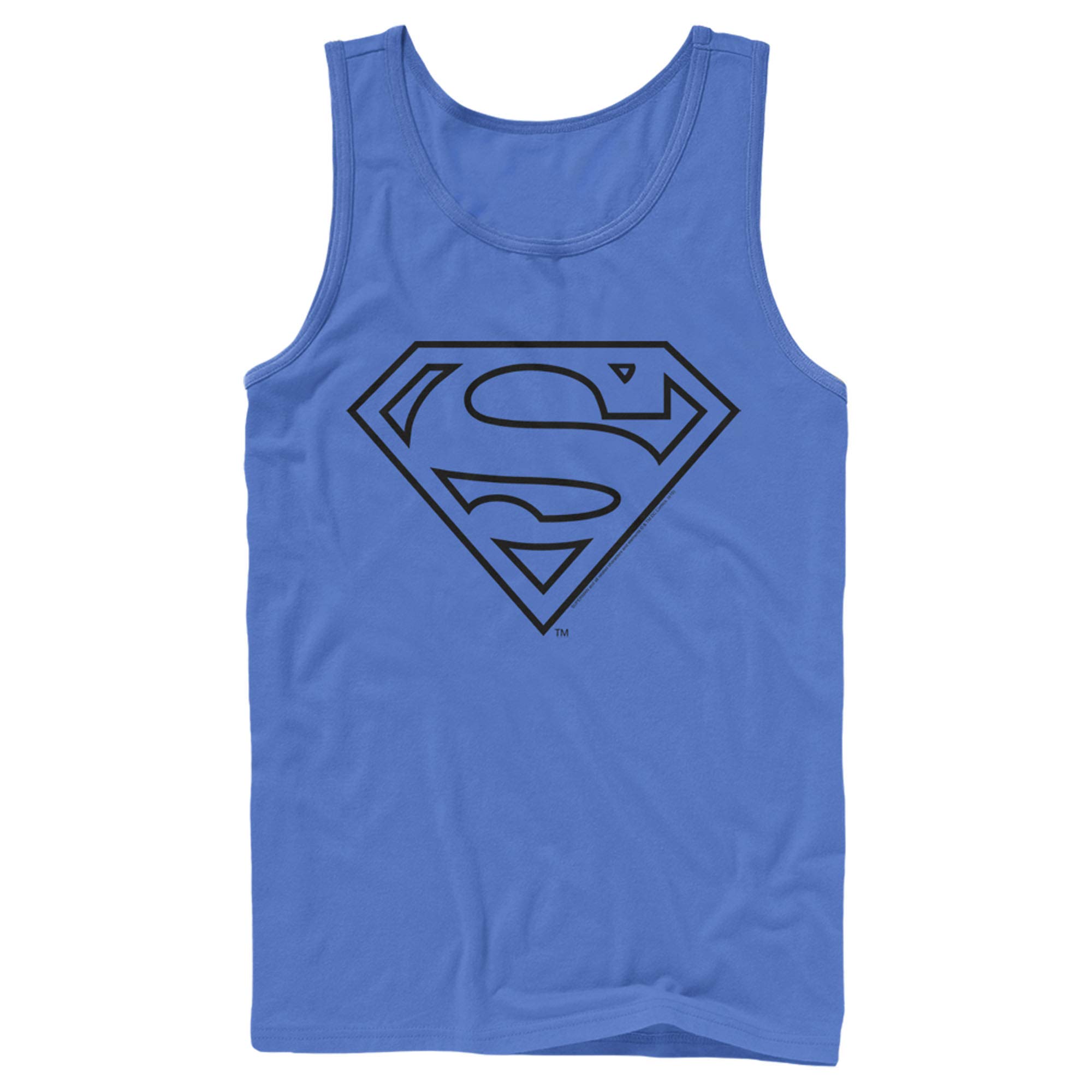 Men's Superman Logo Tank Top - Casual & Gym Wear
