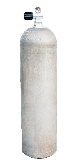 Beaver 7 Liter Natural Aluminum Cylinder - Lightweight & Durable Gas Storage Tank for Camping, Welding & Outdoor Adventures