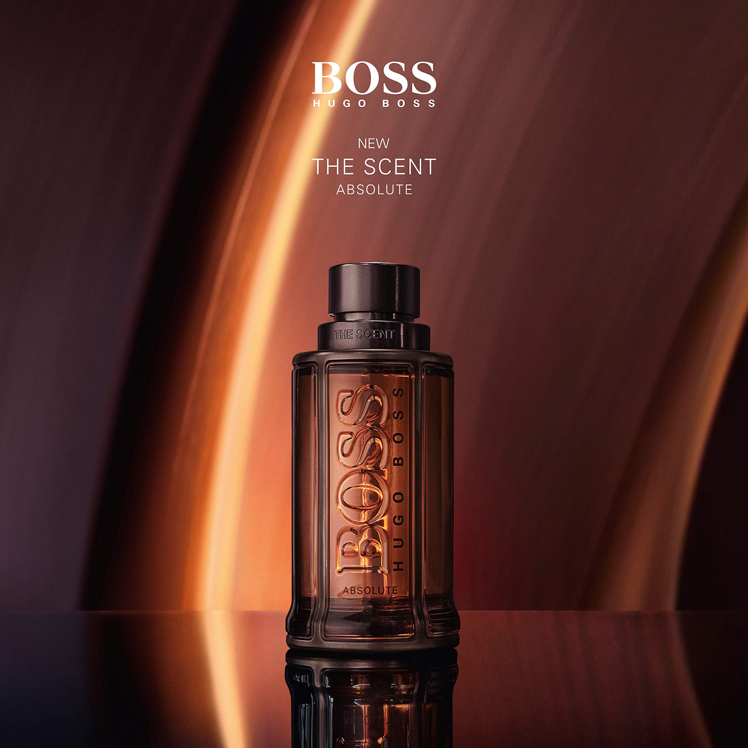 Hugo Boss The Scent Absolute Eau de Parfum for Men - Amber Cologne with Ginger, Manika Fruit & Vetiver Notes - Long Lasting Fragrance - Perfect for Date Night & Special Occasions