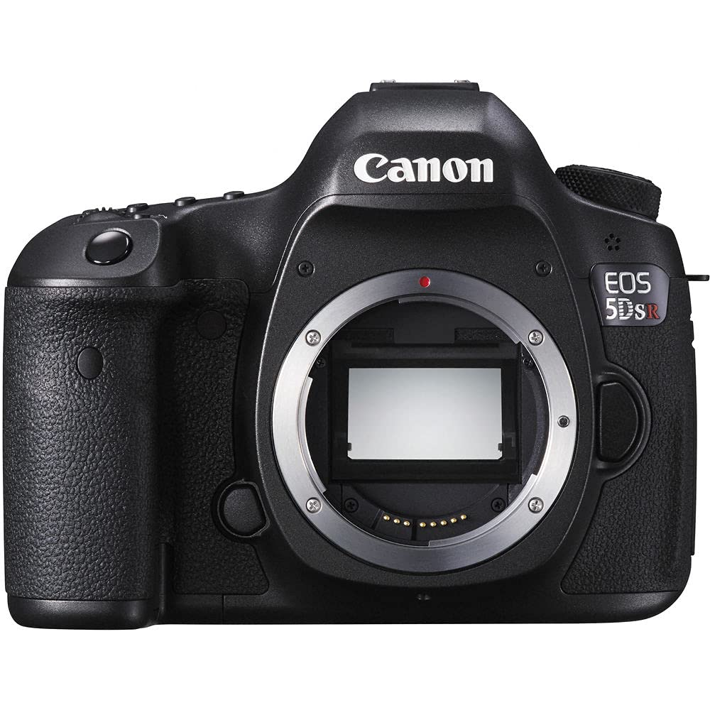 Canon EOS 5DS R 50.6MP Full Frame DSLR Camera Body (Renewed) with 64GB SD Card, Card Reader, Protective Case & Tripod - Professional Digital Camera for Photography, Vlogging, YouTube Content Creation - Ideal for Portrait Shoots, Wedding Photography, Landscape Photography, Travel Blogging, Social Media Influencers & Outdoor Adventure Enthusiasts - Perfect for Studio, Events, Nature Exploration & Travel Documentation