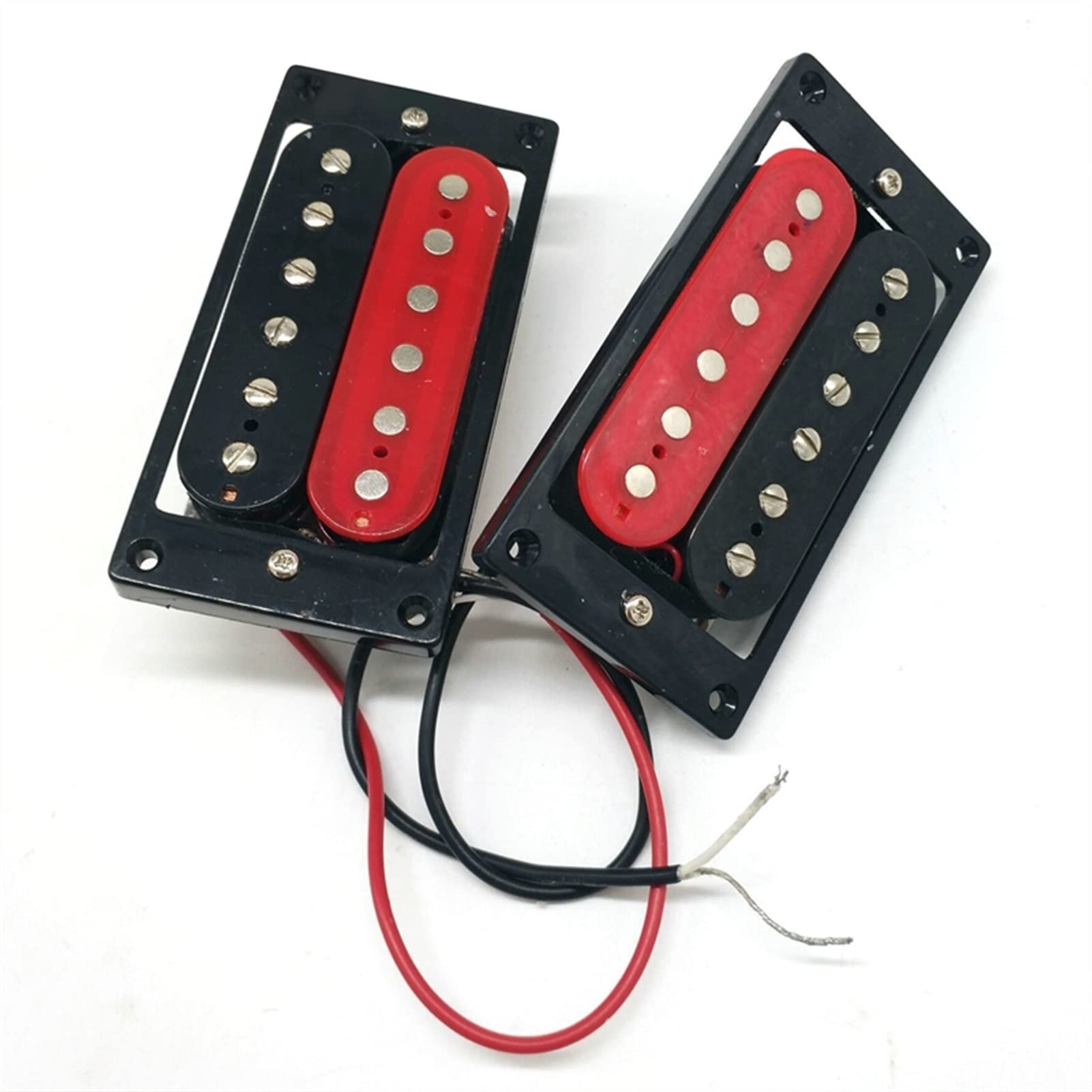 Premium Humbucker Guitar Pickup Set - Double Coil Neck & Bridge Pickups for Electric Guitar Replacement - Perfect for Rock, Metal & Blues Performances