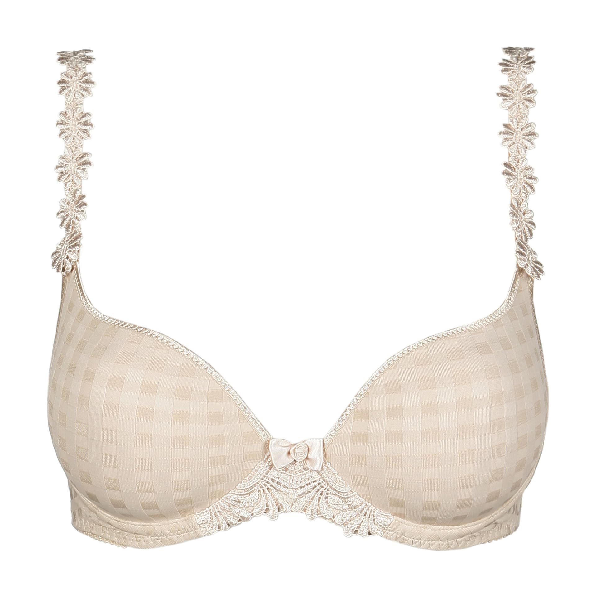Avero Convertible T-Shirt Bra - Wireless Comfort, Seamless Design, Adjustable Straps (Cafe Latte, 34B) | Perfect for Everyday Wear, Workouts & Layering Under Clothes
