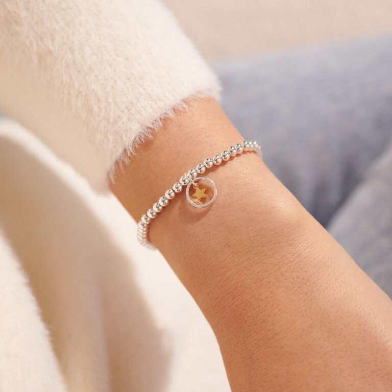 Joma Jewellery Boxed 'A Little Birthday Girl' Bracelet - One Year More Fabulous Charm Bracelet for 1st Birthday Gifts | Perfect for Baby Girls' Birthday Party, Christening & Special Occasions