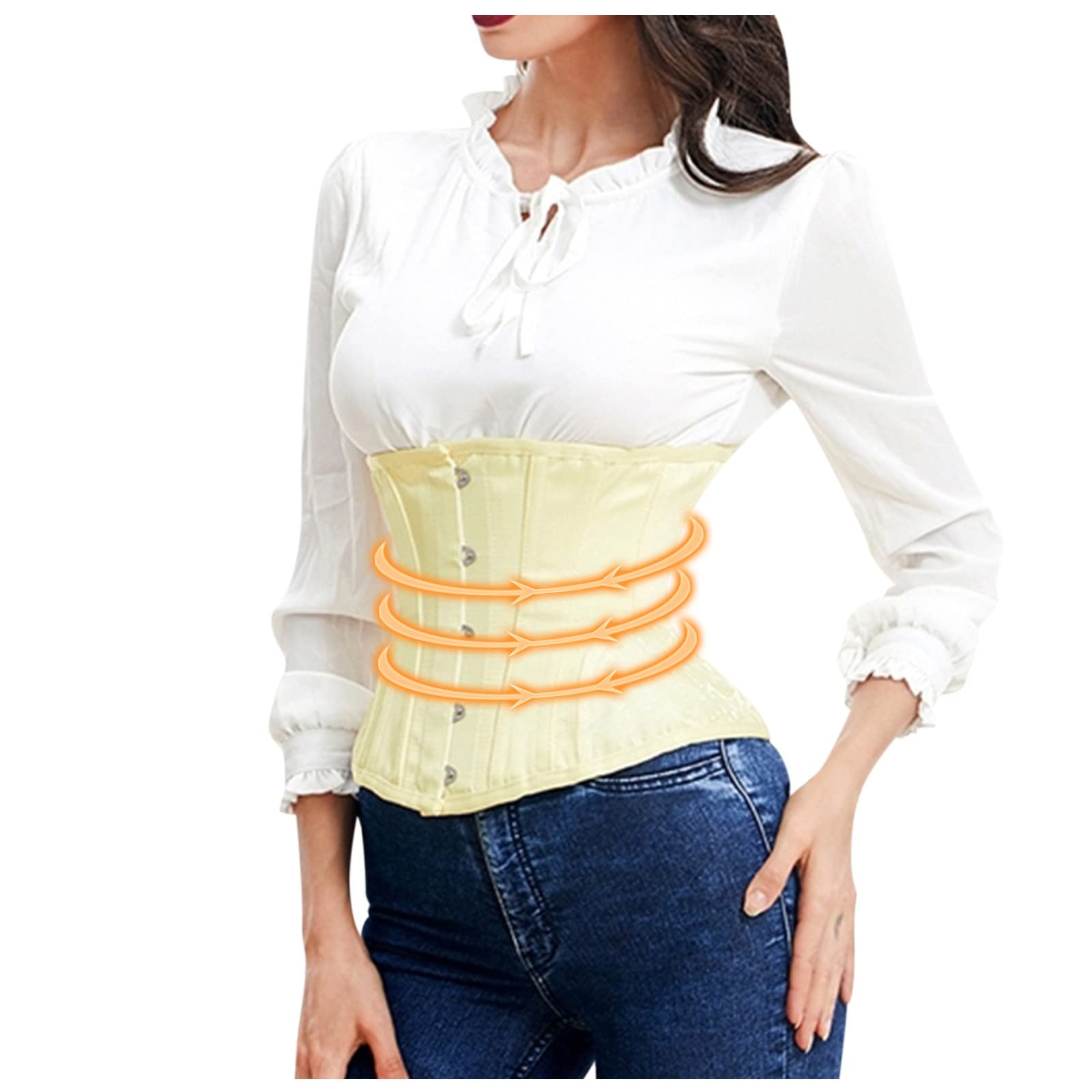 Firm Control Women's P Shapewear - Tummy & Waist Shaper for Body Contouring - Seamless Under Garment for Everyday Wear, Special Occasions & Postpartum Recovery