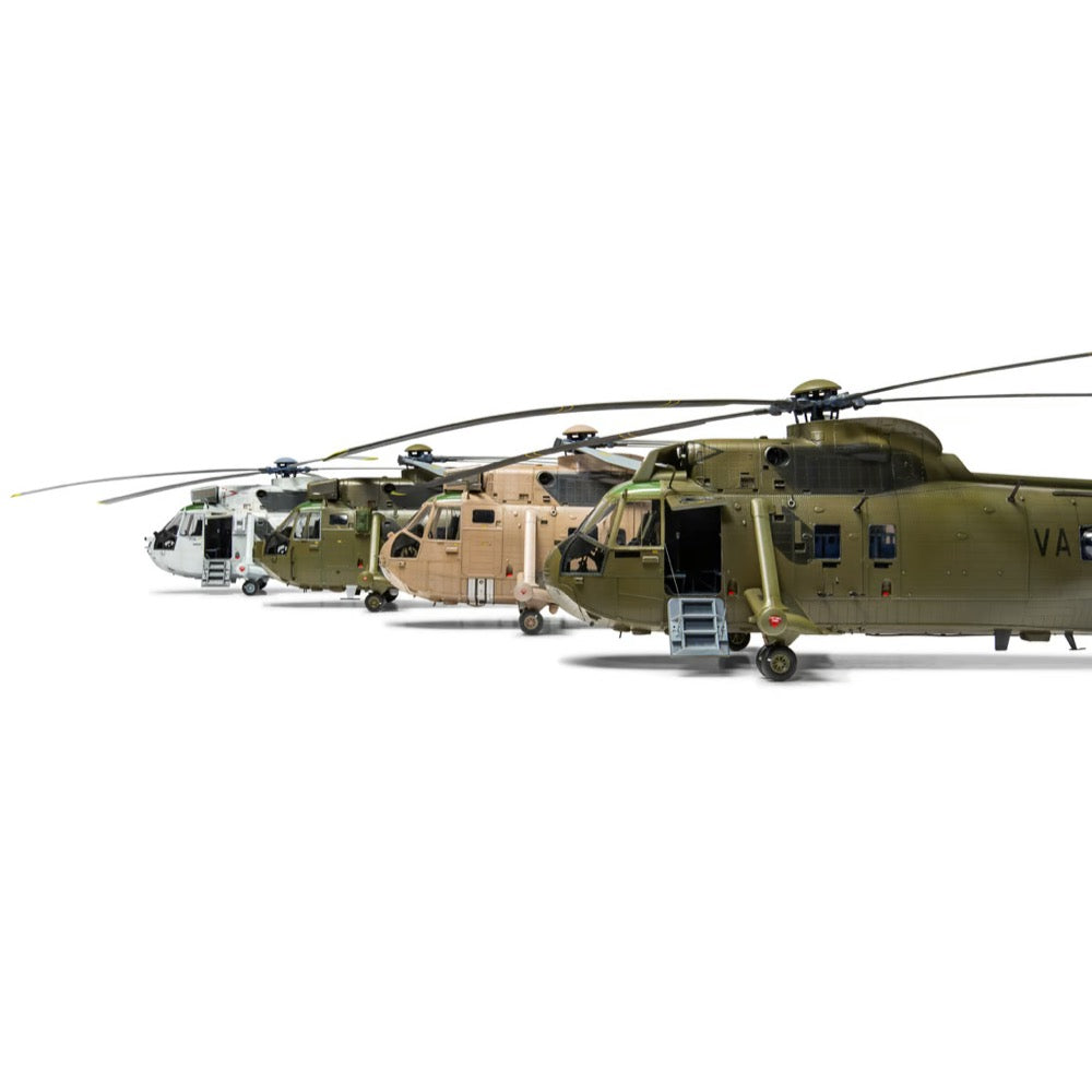 Airfix A11008 1/48 Scale Westland Sea King HC.4 Helicopter Model Kit - Perfect for Collectors, Hobbyists & Military Enthusiasts | Display, DIY Projects & Gift Ideas
