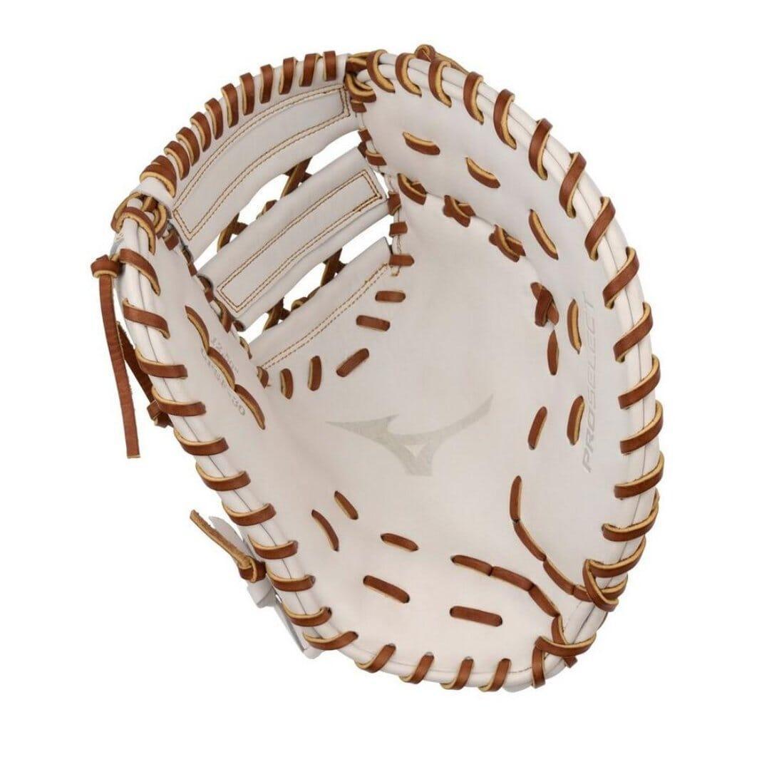 Mizuno Pro Select FP GPSF 30 12.5 Premium Fastpitch First Base Mitt - 313258.RG00 | High-Performance Baseball Glove for Women & Men | Ideal for Fastpitch Softball Games & Training