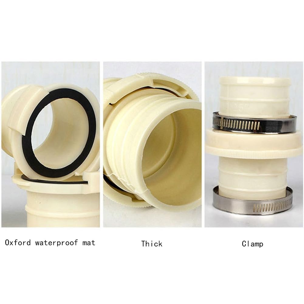 DAN SPEED ABS Plastic Quick Connector - 8 Inch Hose Fitting for Water, Air & Fuel Lines - Ideal for Plumbing, Automotive & Industrial Applications