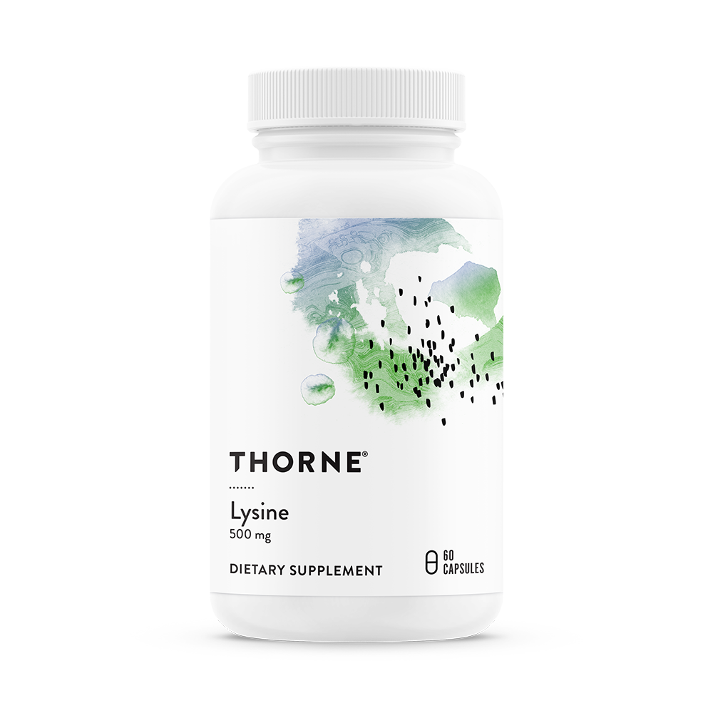 Thorne Lysine (SA516) Supplement - Supports Immune Health & Collagen Production - Ideal for Athletes & Skin Care