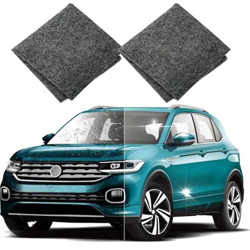Nano Sparkle Cleaning Cloth & Car Scratch Remover Kit - 5pcs 4x4in Microfiber Cloths for Vehicle Paint Scratch Repair, Deep Scratch Removal & Car Detailing - Perfect for Auto Body Repair, DIY Car Care & Professional Detailing