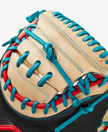 Wilson A2000 Fall 2024 Series PF33SS 33-Inch Baseball Glove for Catchers - Professional Quality Leather Mitt for Baseball Training & Games