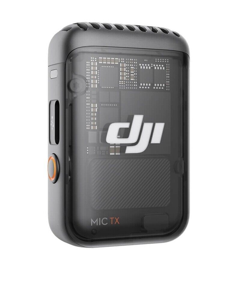 DJI Mic 2 Wireless Lavalier Microphone System (2 Transmitters + 1 Receiver + Charging Case) - FCC Certified for Professional Audio Recording, Vlogging, Interviews & Live Streaming