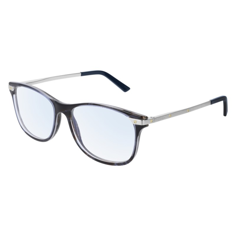 Cartier CT0106O 008 55mm Men's Optical Glasses Frame - Classic Luxury Eyewear for Business & Formal Occasions