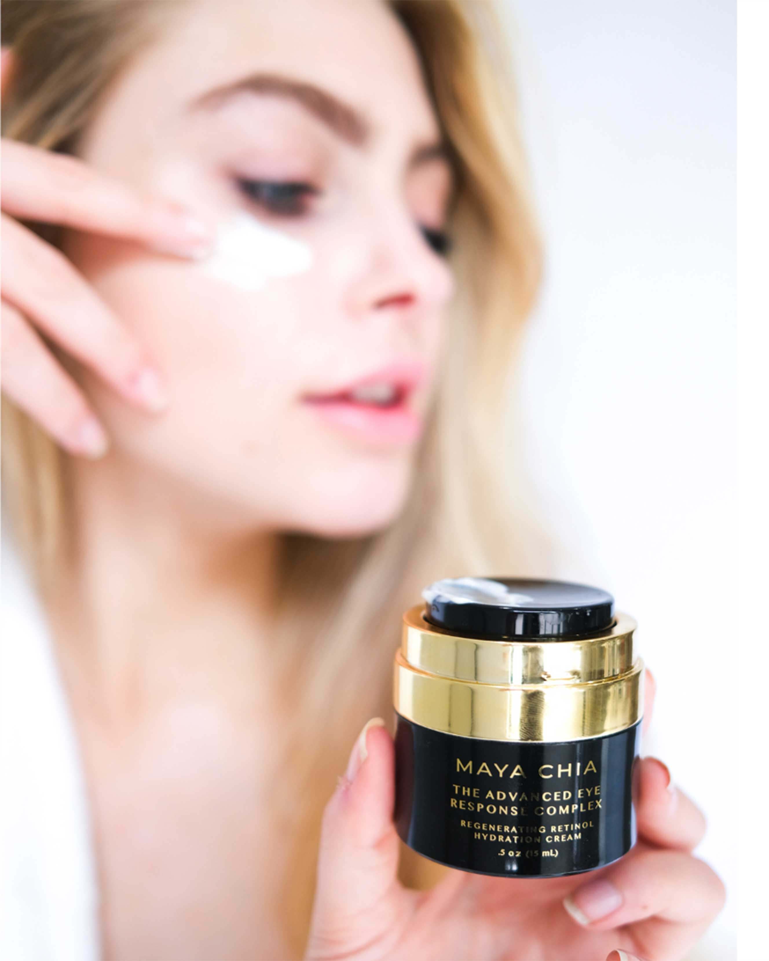 Advanced Eye Response Complex Eye Cream for Dark Circles & Wrinkles - Anti-Aging Treatment for Puffy Eyes & Fine Lines - Perfect for Nighttime Skincare Routine & Travel