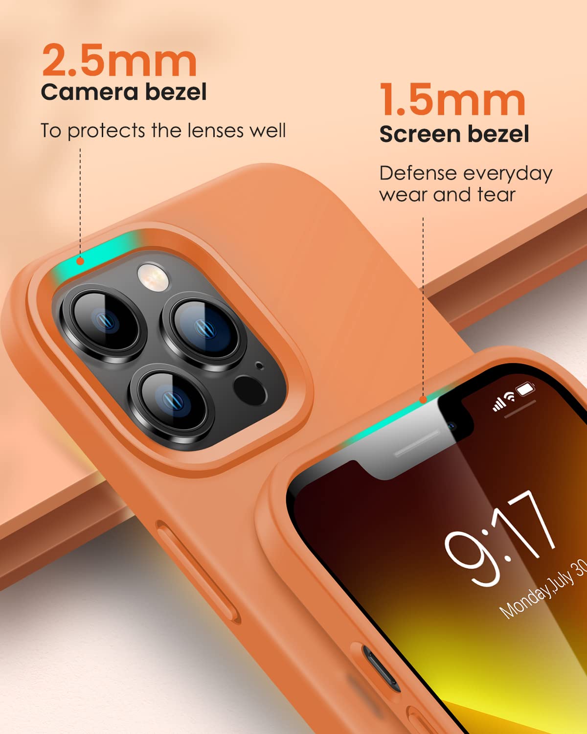 OuXul iPhone 12 Pro Max Case (2020 6.7