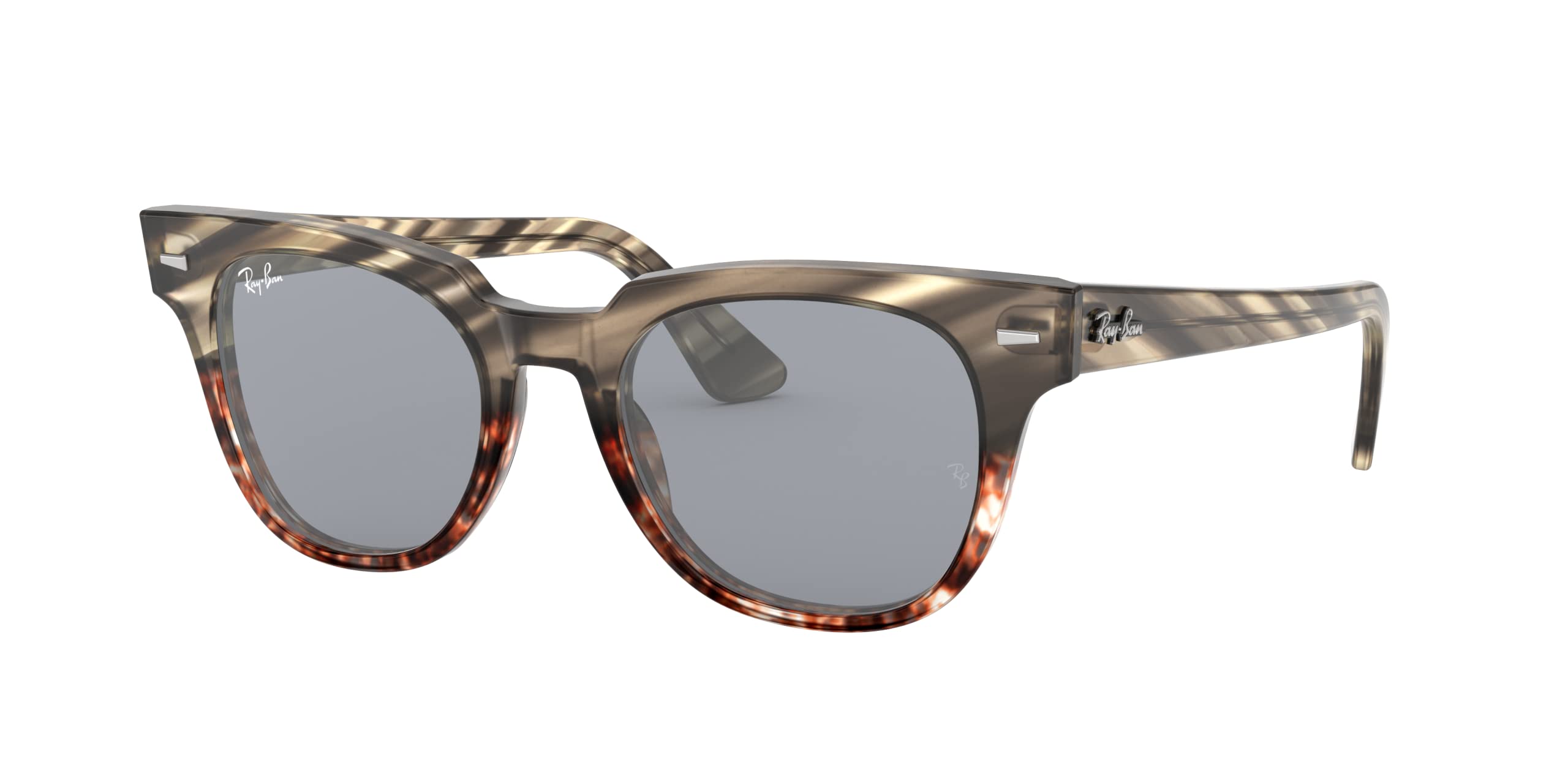 Ray-Ban RB2168 Meteor Square Sunglasses for Men & Women - Polarized UV Protection - Classic Aviator Style - Perfect for Driving, Beach & Outdoor Activities