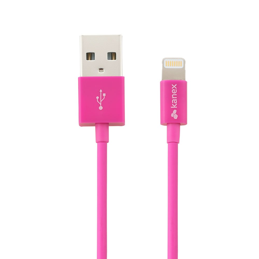 Apple Certified Lightning to USB Cable 4ft (1.2M) - MFi Certified Charging Cord for iPhone 14/13/12/11/X/8, iPad & iPod - Durable Pink Cable with SureFit Connector - Perfect for Home, Office & Travel Charging