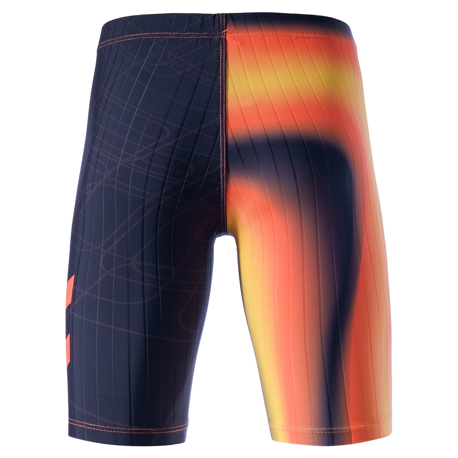 MY KILOMETRE Boys' Swim Shorts with Drawstring - Quick Dry Training Swimwear for Kids & Youth - Perfect for Swim Lessons, Pool Parties & Beach Activities