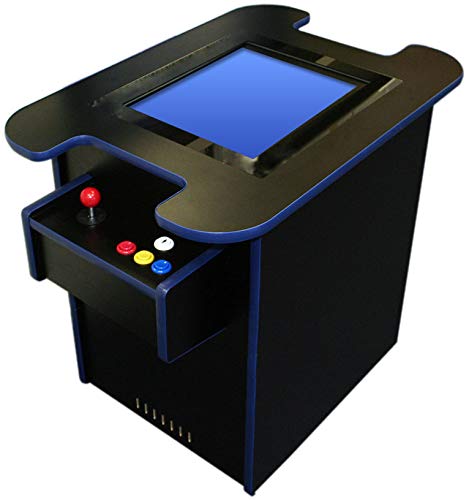 Retro Cocktail Arcade Game Cabinet Kit - Easy to Assemble Home Arcade Machine for Game Room, Bar & Man Cave Entertainment