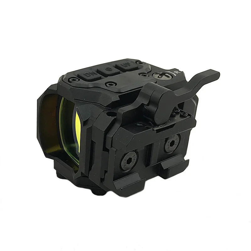 Tactical R1X Red Dot Sight Holographic Scope with IR Function - Precision Rifle Scope for Hunting & AR-15 | Ideal for Target Shooting, Home Defense & Outdoor Adventures