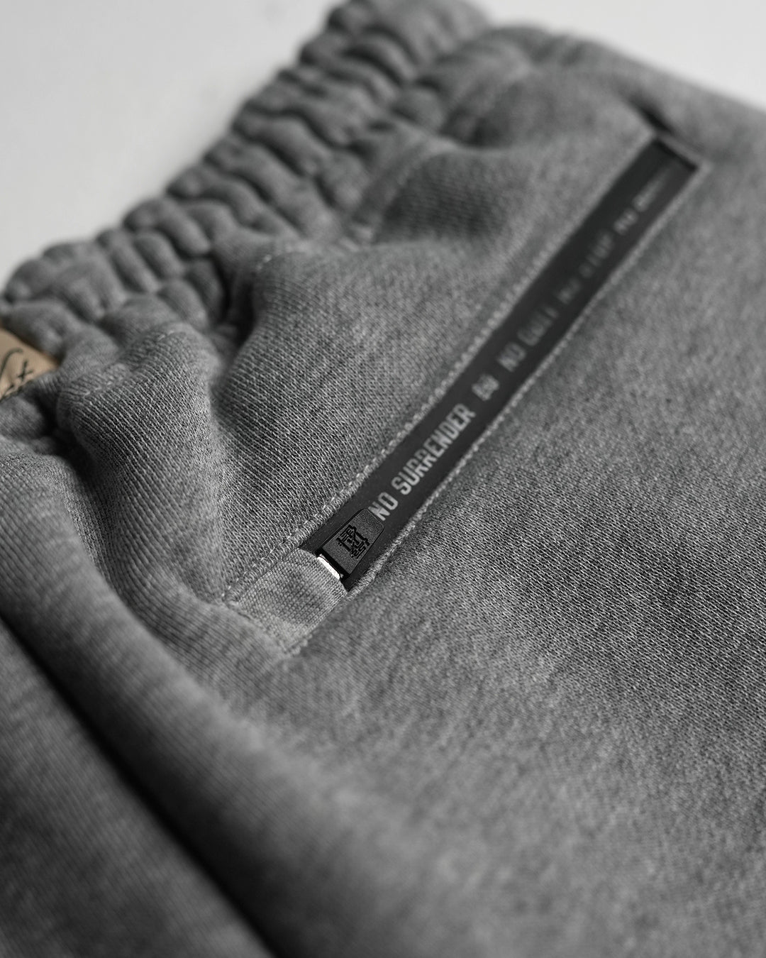 Premium Embroidered Fitted Jogger Pants for Men & Women - Soft Grey Cotton Lounge Pants for Gym, Yoga, Running & Casual Wear