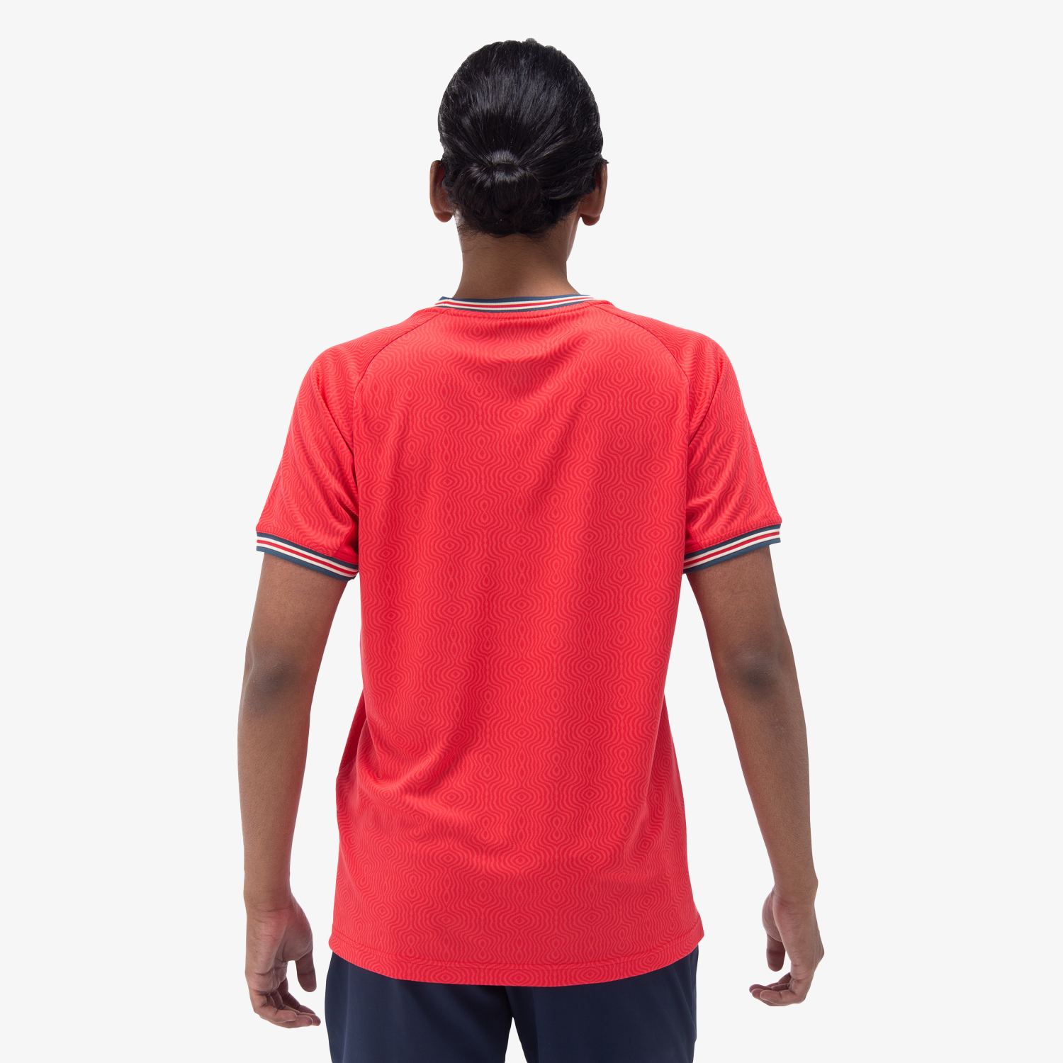 Yonex Men's Tennis Shirt 10578 - Breathable Quick-Dry Performance Top for Sports & Training (Pearl Red) - Ideal for Tennis, Gym Workouts & Outdoor Activities