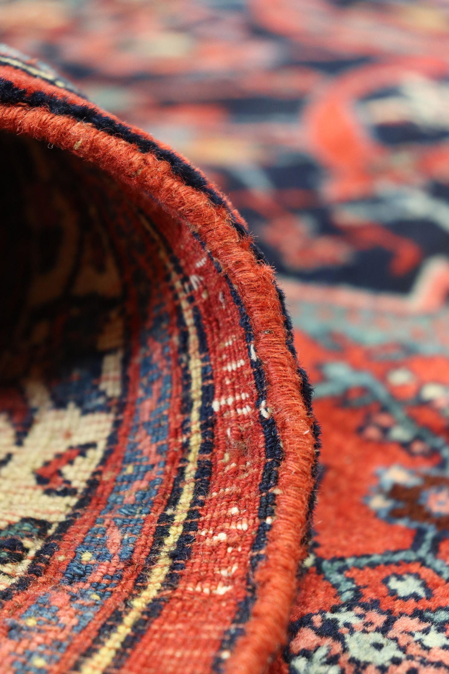 Handwoven Antique Bijar Tribal Rug - Traditional Persian Carpet for Home Decor, Living Room, Bedroom - J67822