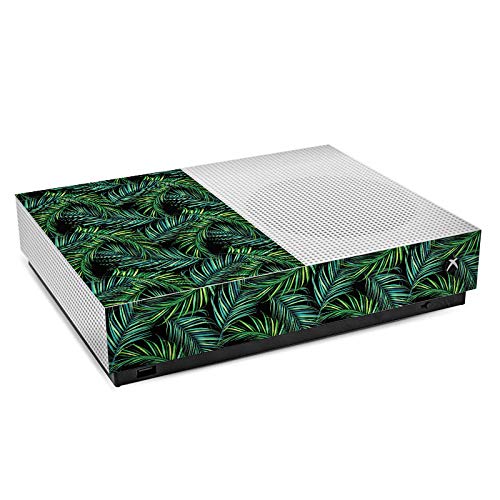 DeinDesign Xbox One S Skins - Palm Leaves Jungle Sticker Wrap Compatible with Microsoft Xbox All Digital Edition - Perfect for Gaming Setups & Themed Rooms