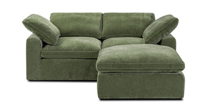 3-Seat Aspen Modular Sectional Sofa - Modern L-Shaped Couch for Living Room, Apartment & Small Spaces - Soft Fabric Upholstery with Reversible Chaise