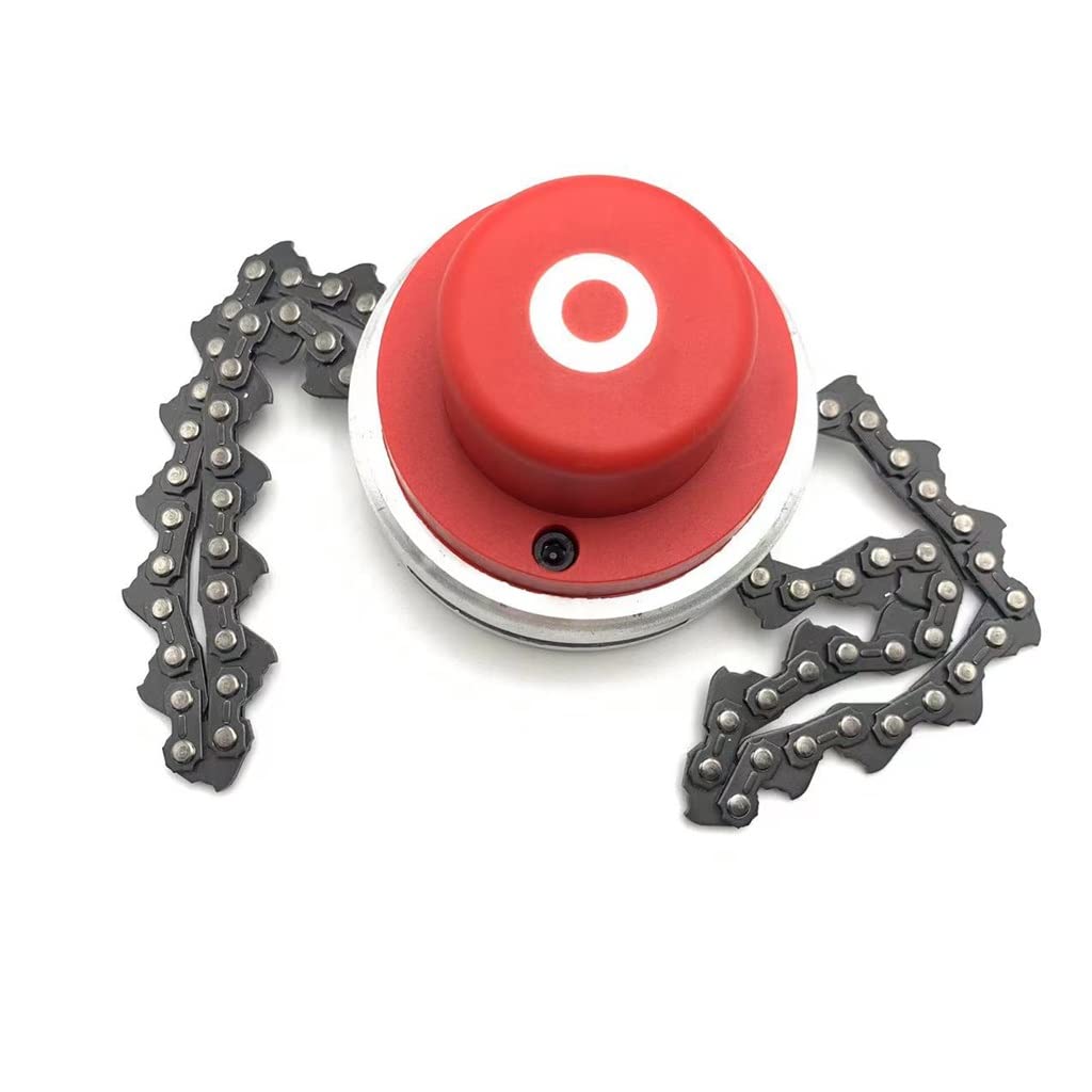 Universal Lawn Mower Chain Trimmer Head - Garden Brush Cutter for Weeding & Landscaping