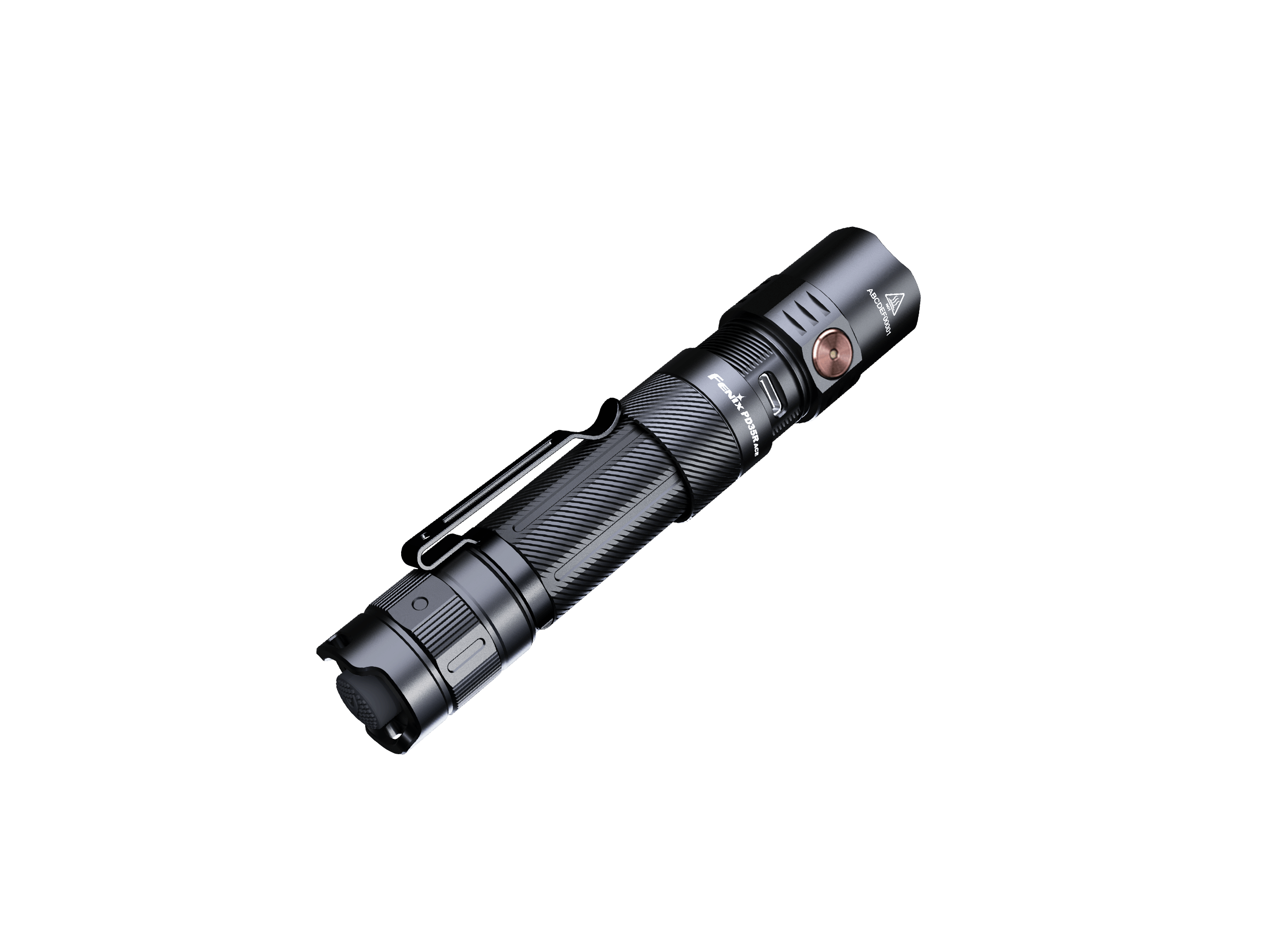 Fenix PD35R ACE Rechargeable Tactical Flashlight - 1600 Lumens, 5 Modes, IP68 Waterproof - Perfect for Camping, Hiking, Emergency & Outdoor Adventures