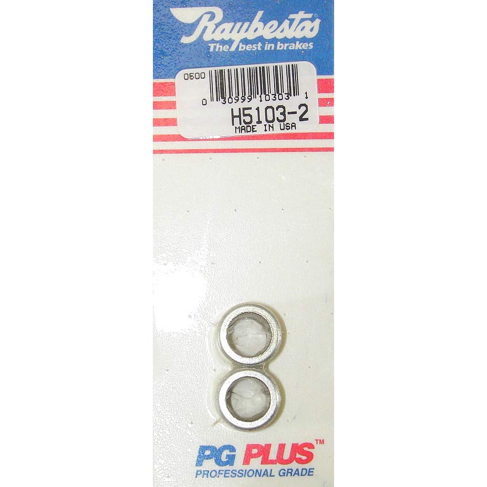 Raybestos H5103-2 Disc Brake Caliper Guide Bushing Kit - Premium Quality USA Made Replacement Parts for Smooth Braking Performance - Perfect for Ford, Chevy, Dodge & More Vehicles
