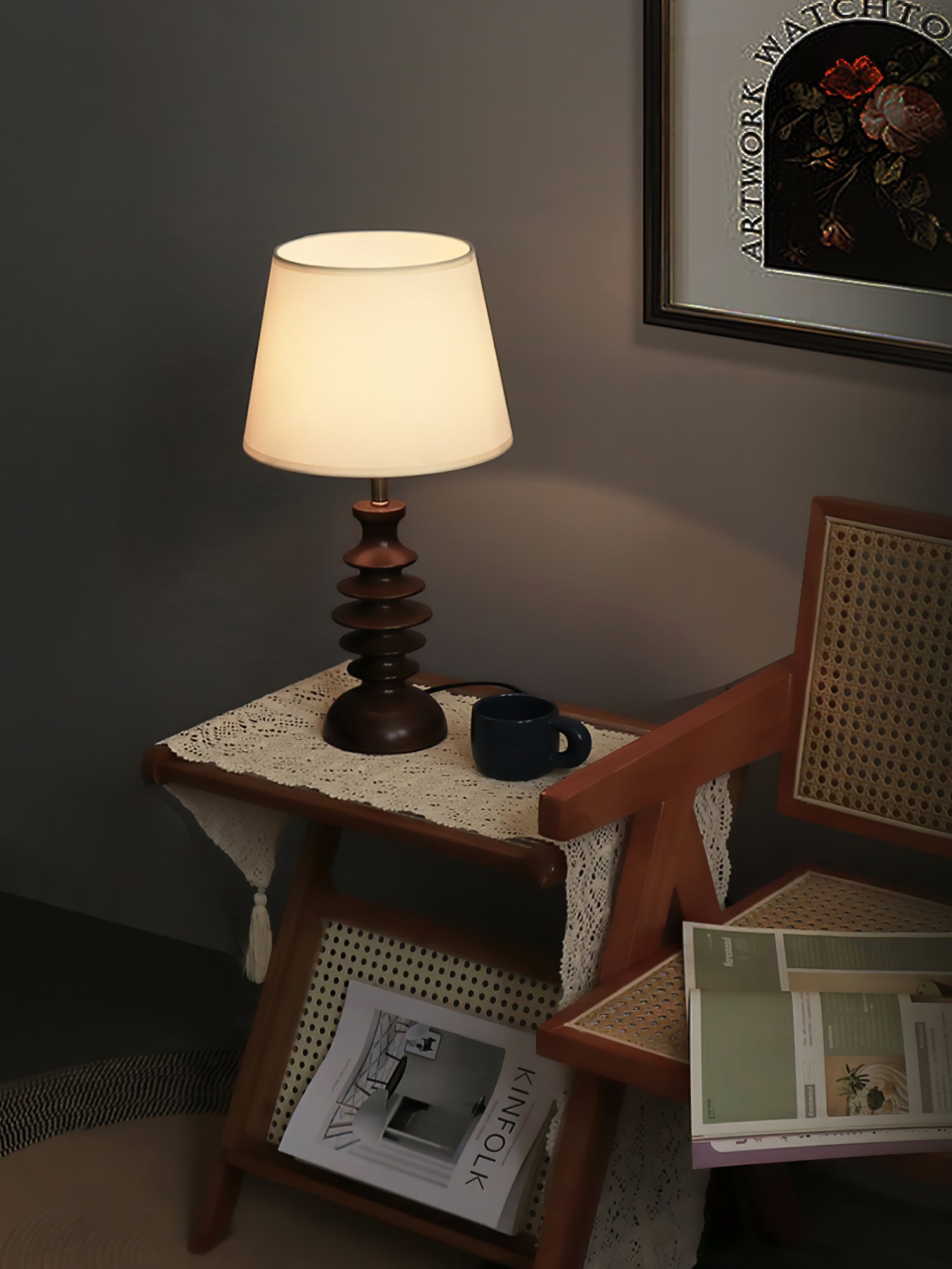 Adesso Beatrice Table Lamp - Modern LED Desk Lamp with Adjustable Brightness & USB Port for Home Office, Bedroom, or Study Room Lighting