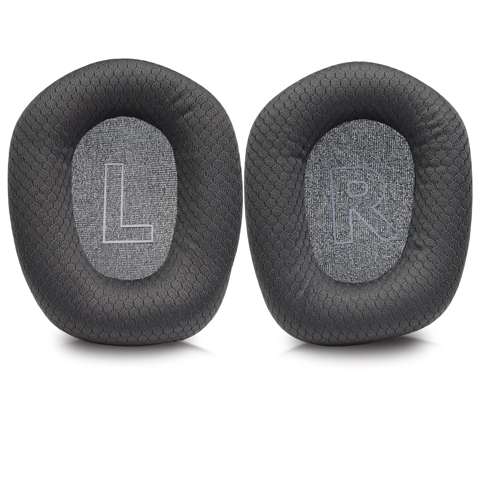 MOLGRIA Replacement Ear Pads Cushion for Logitech G733 Wireless Gaming Headset - Soft Fabric Earpads (Black) - Perfect for Long Gaming Sessions & Noise Isolation