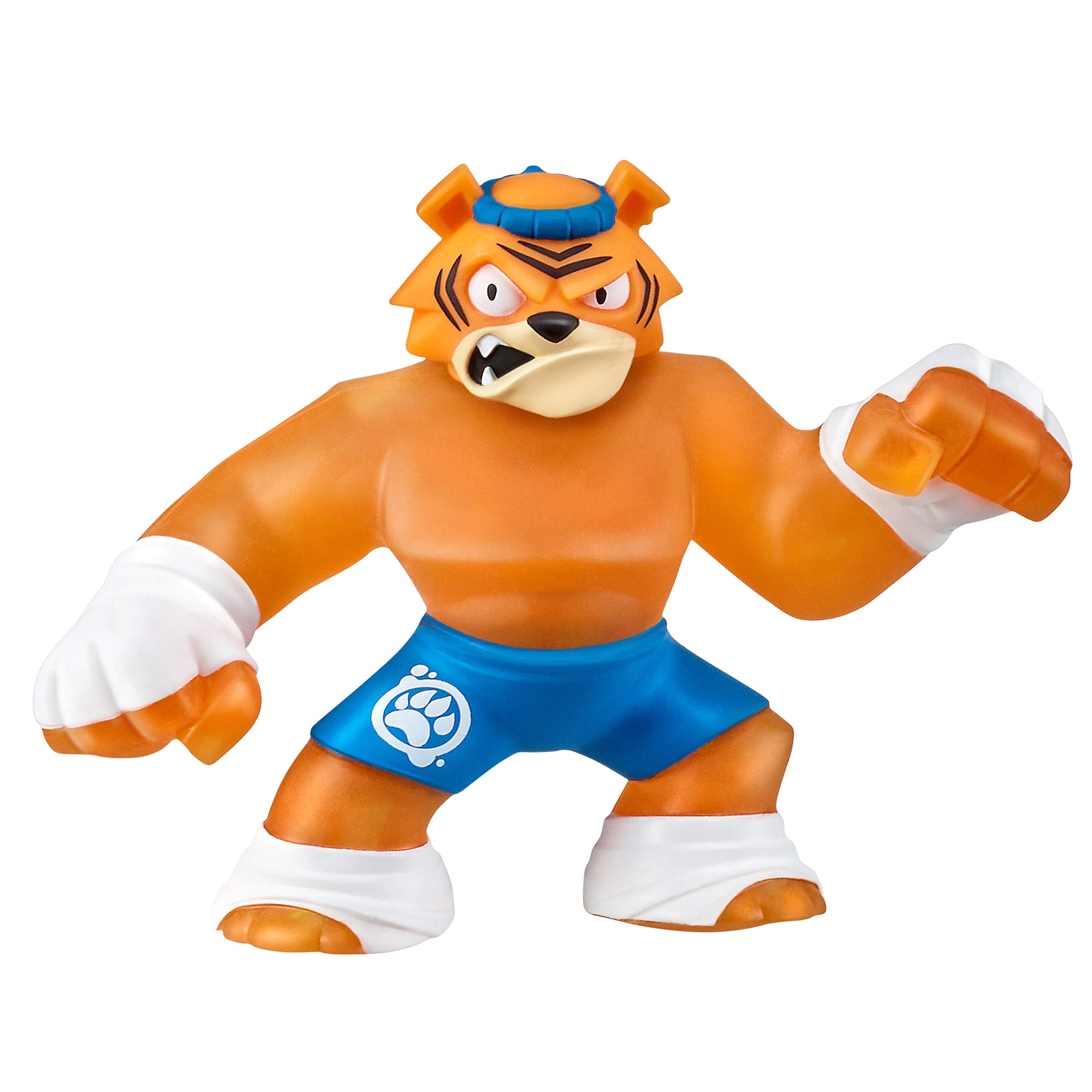 Heroes of Goo Jit Zu Squishy Tiger Action Figure - Tygor The Stretchy & Squishy Toy for Kids | Fun Stress Relief & Collectible Gift for Boys & Girls | Perfect for Playtime, Birthday Parties & Sensory Play