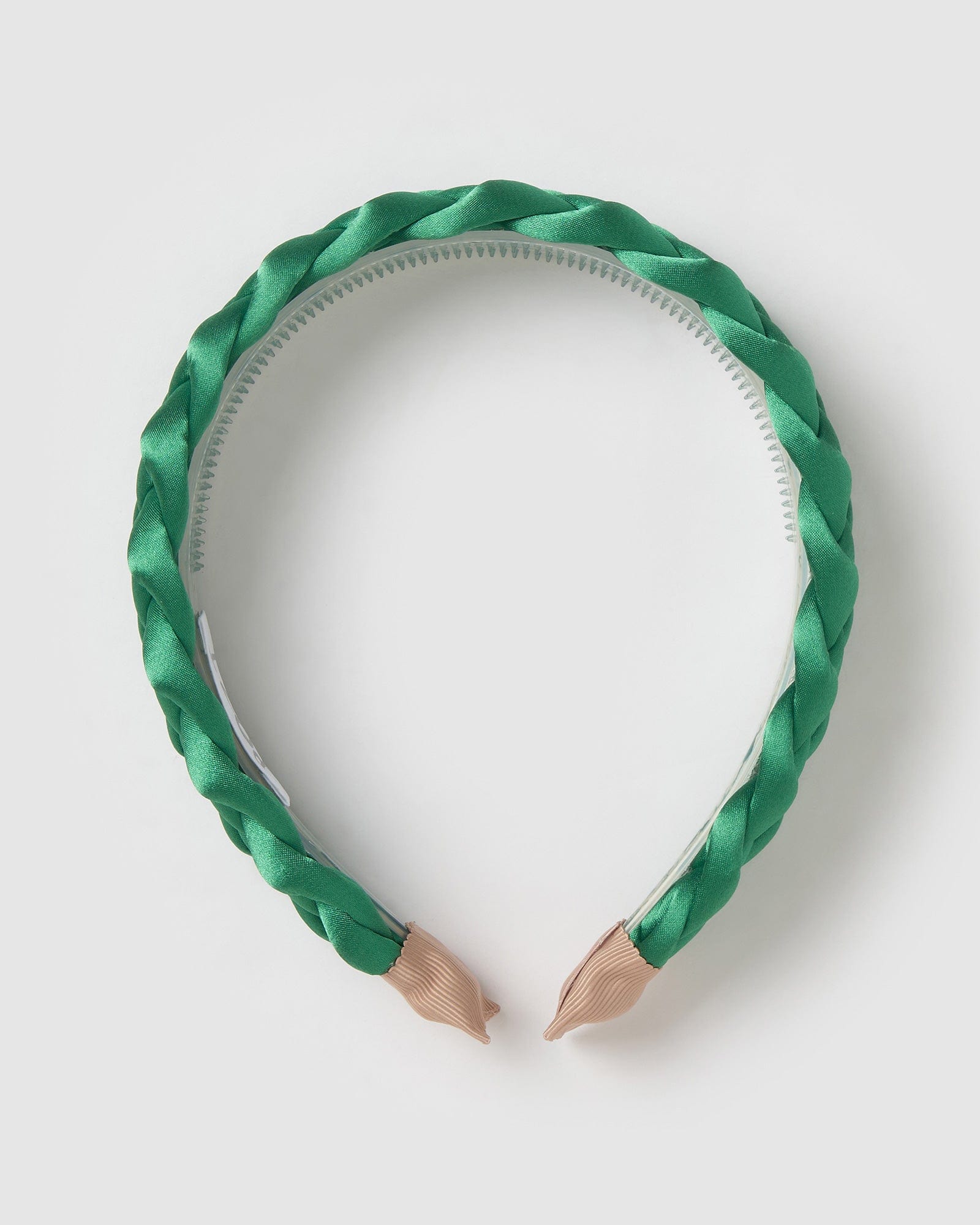 Izoa Gabriella Headband for Women - Soft Stretch Green Hair Band for Sports, Yoga, Workouts & Everyday Use